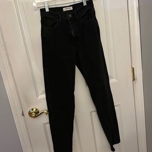 Black Mom Jeans